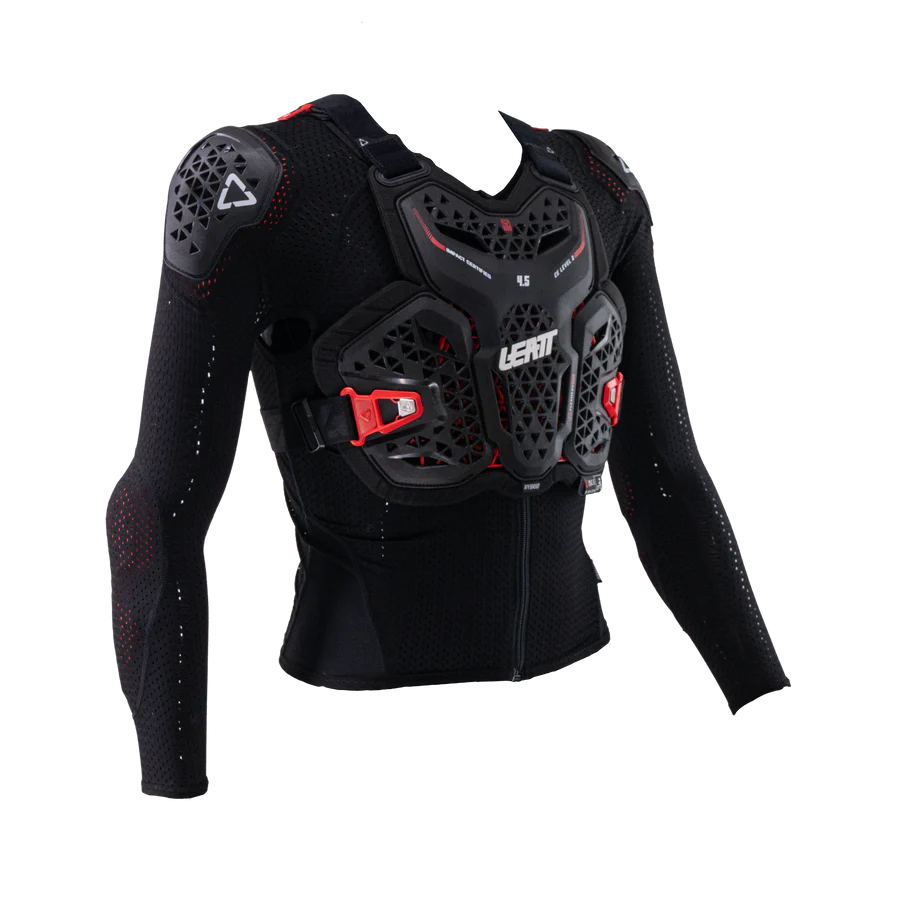 Leatt - Body Protector 4.5 Hybrid Jr - Black - YL/YXL - Open Box