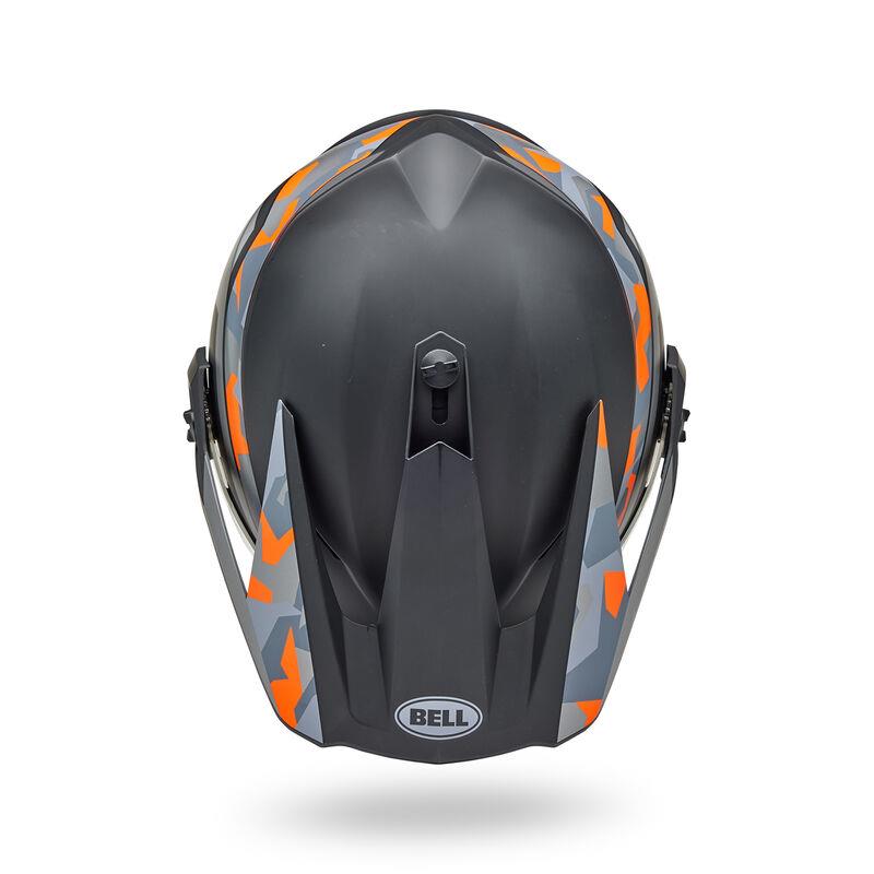 Bell - MX-9 ADV MIPS - Matte Black/Orange Camo Mesa