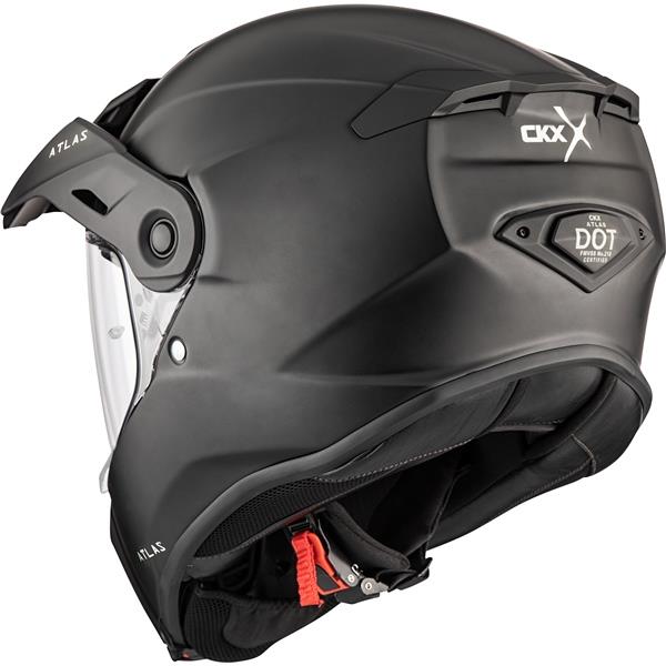 CKX Atlas Adventure Motorcycle Helmet Matte Black