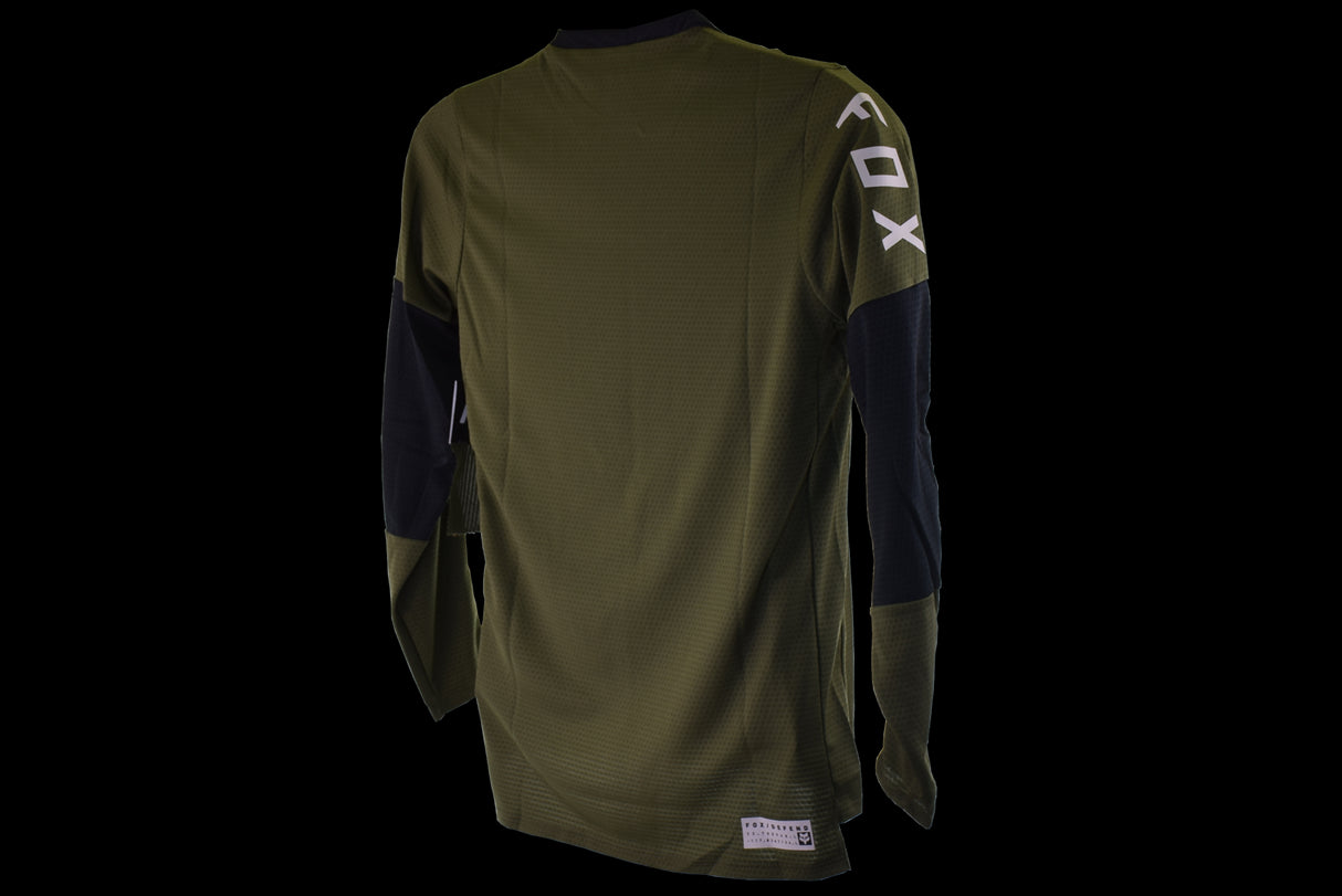 Fox Racing - Youth Defend Ls Jersey - Olv Grn - YL