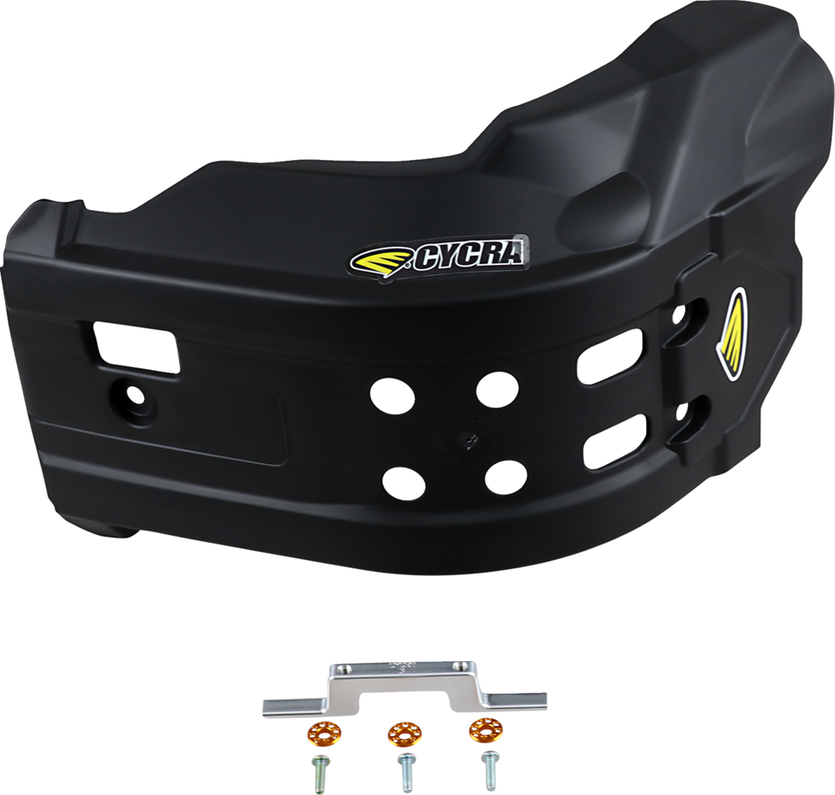 Cycra 1CYC-6239-12 Skid Plate - Black | Off-Road