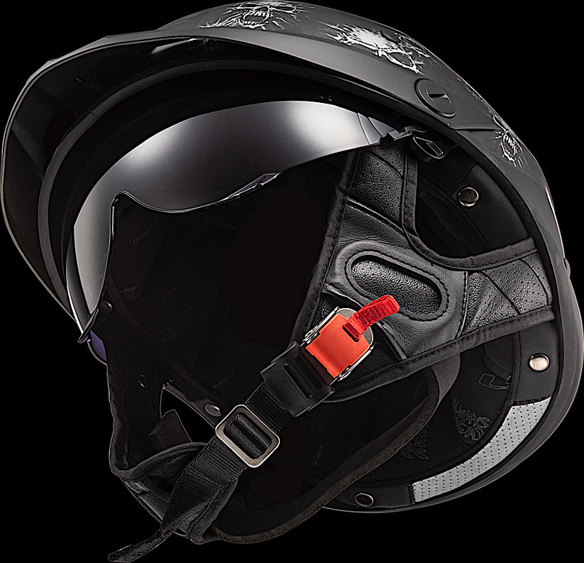 LS2 - Rebellion Bones Half Helmet