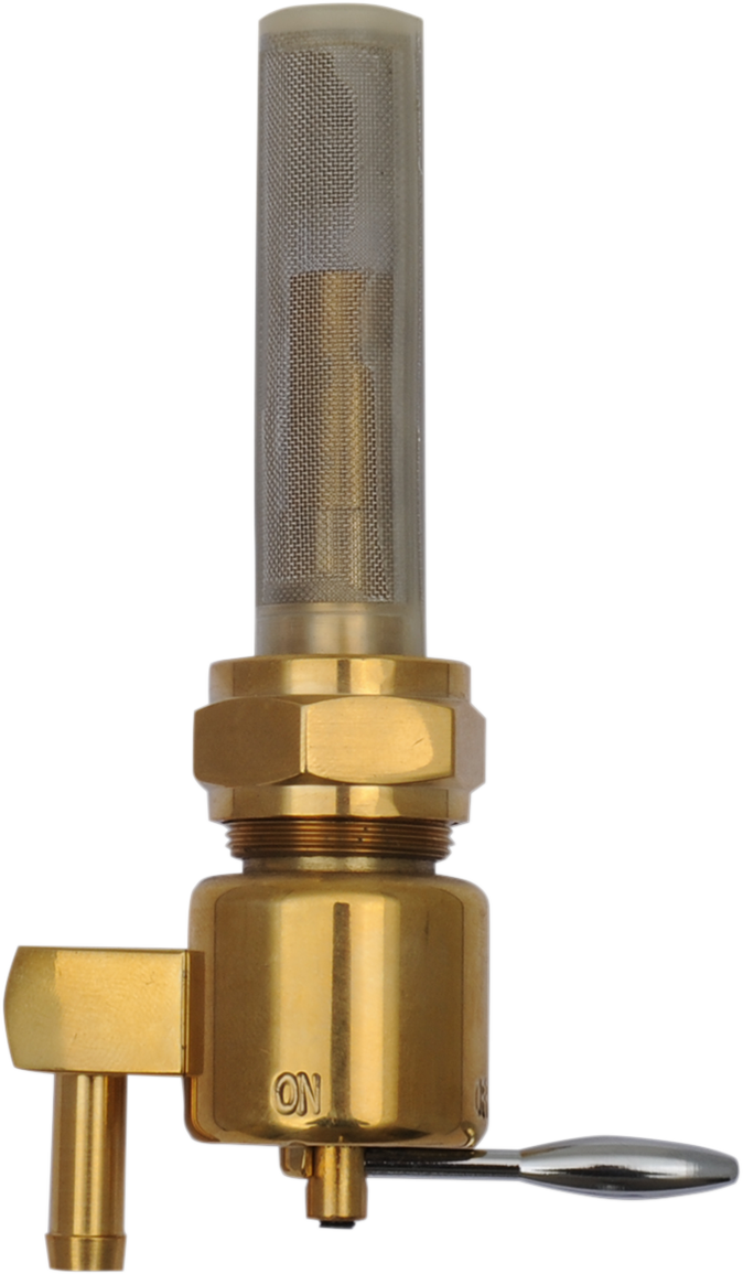 DRAG SPECIALTIES Fuel Petcock - Down Facing - Bronze 03-0074BR - Cycle City Outdoors