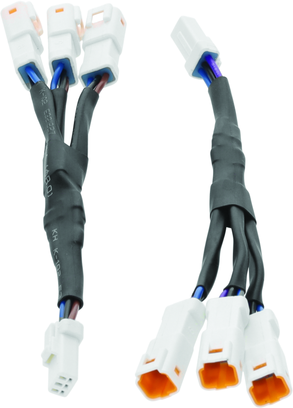 Kuryakyn 3-Pin Y-Connectors For Tracer Lights (Pair) - Cycle City Outdoors