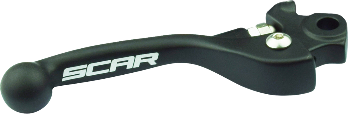 Scar Racing OBL101 Forged OEM-Style Lever - Brake - Yamaha/Kawasaki - Black | Off-Road