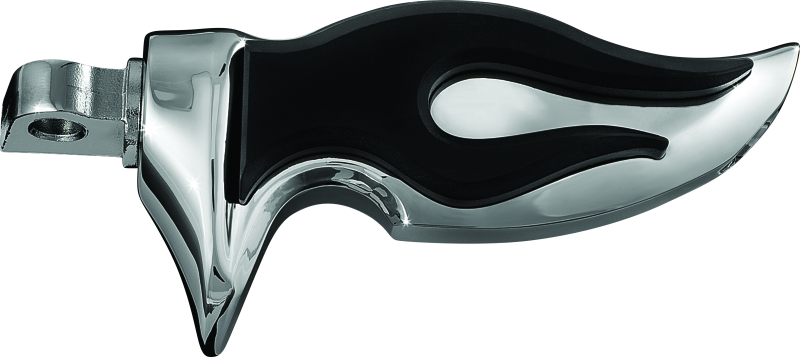 Kuryakyn Flamin Peg With Male Mount Adapter Chrome - Cycle City Outdoors