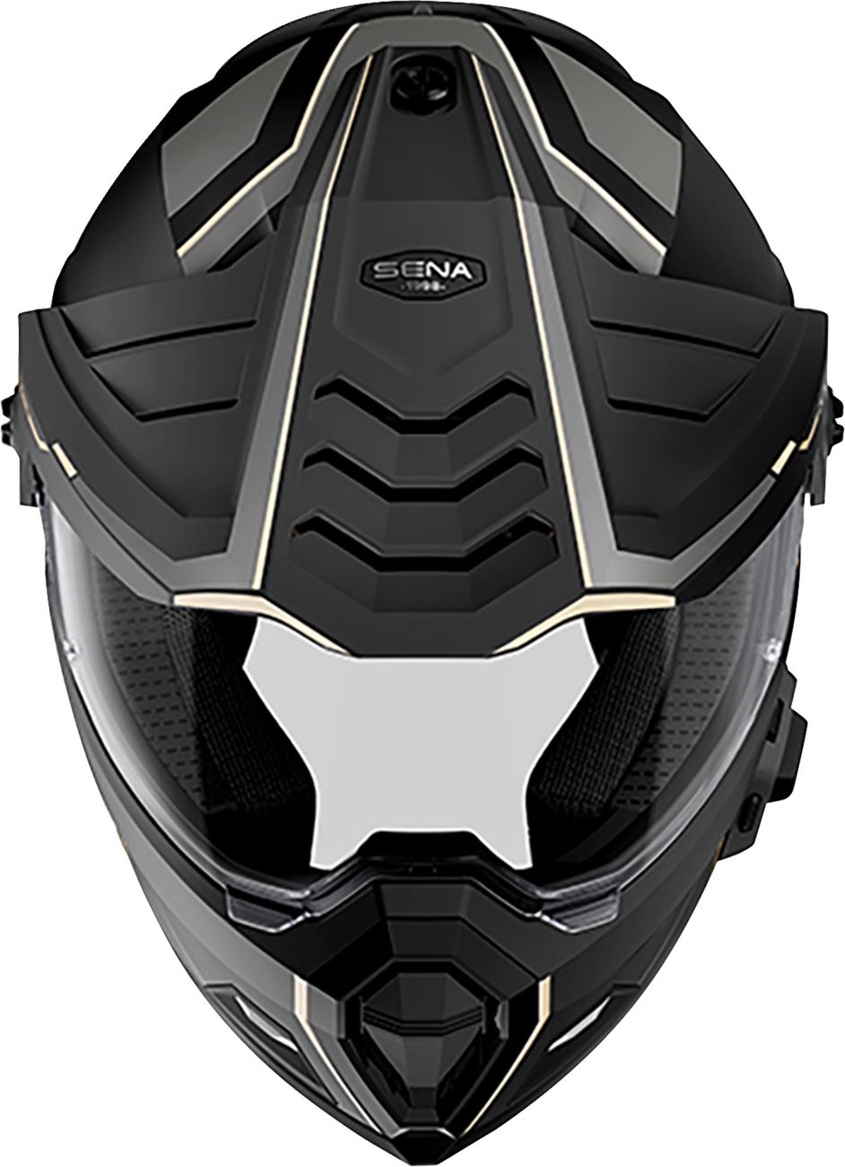 Sena Outlander Adventure Helmet | Matte Black | Mesh 3.0 Intercom