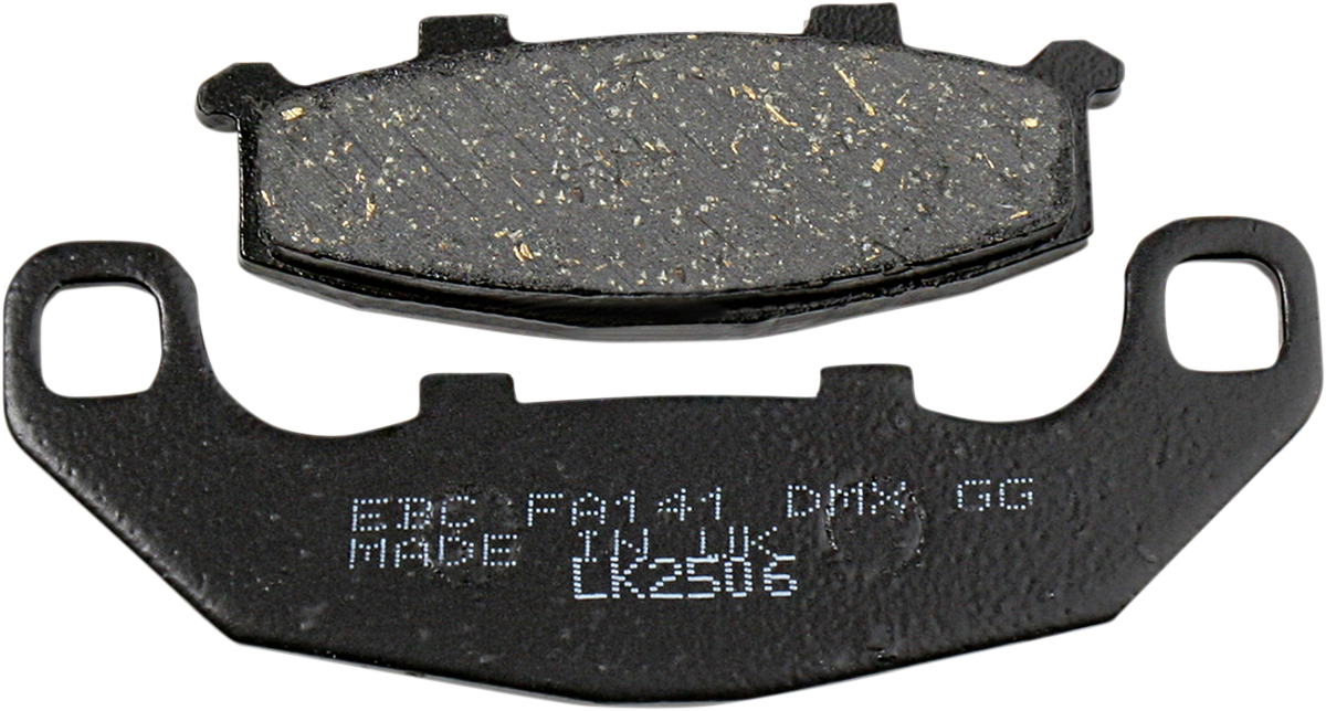 EBC FA Series Organic Base Brake Pads - FA141 (Kawasaki Ninja 250R / Suzuki RGV 250 Gamma 1988–2007)
