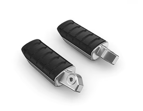 Honda Transalp Comfort Passenger Footpegs | Rubber-Cushioned Replacement Pegs | 2024–2026
