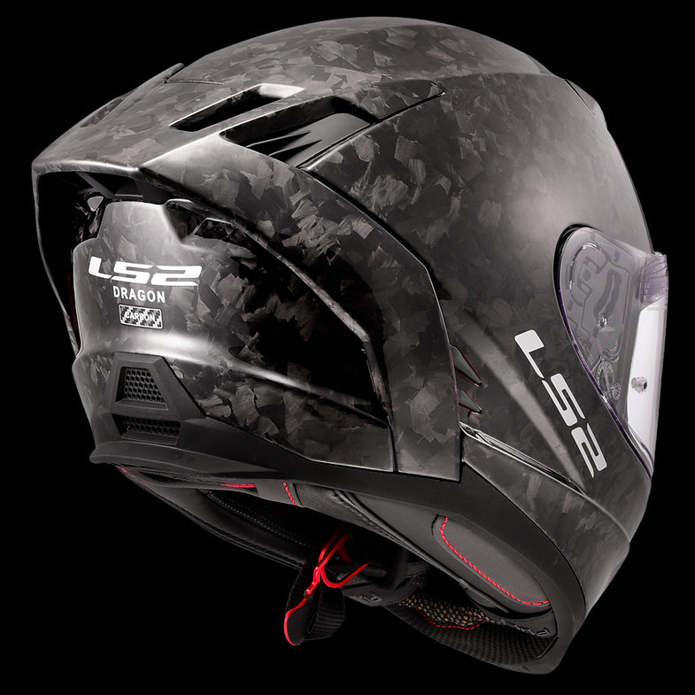 LS2 Dragon Gloss Forged Carbon LG