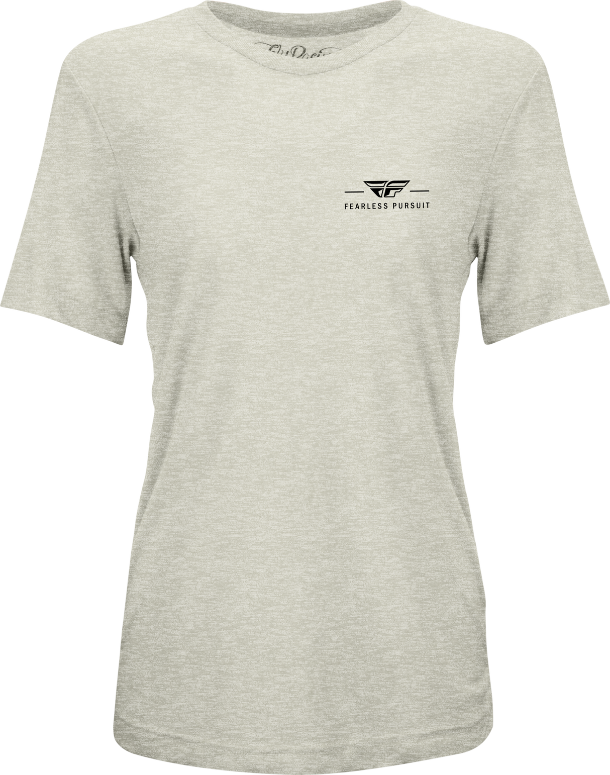 Women's Fly Motto Tee Cream Lg - Cycle City Outdoors