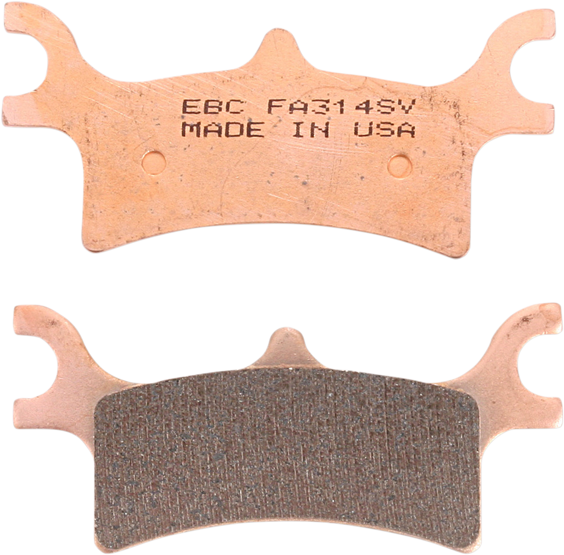 EBC FA-SV Series Sintered Rear Brake Pads - FA314SV (Polaris Magnum 330 2x4 / Magnum 330 4x4 / Sportsman 600 Twin 4x4 2002–2012)