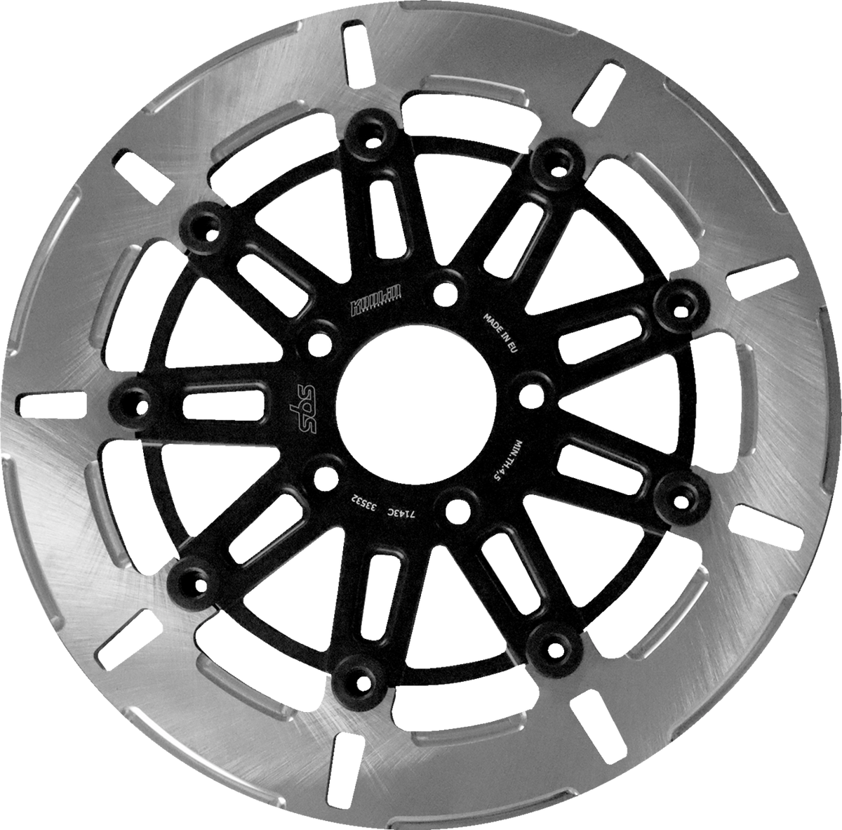 SBS Brake Rotor Designed by Kodlin, Front - 7143C (Harley-Davidson 2006–2025)