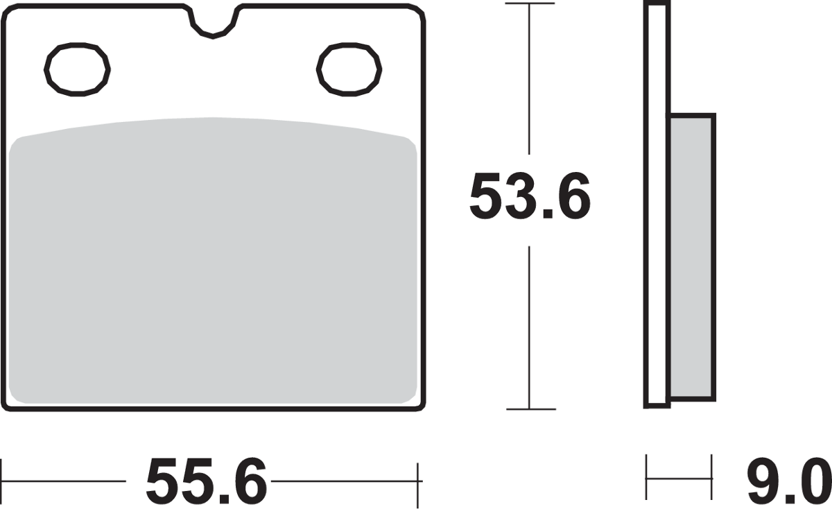 SBS HF Series Organic Base Brake Pads - 506HF (BMW / Ducati / Moto Guzzi / MV Agusta 1974–2008)
