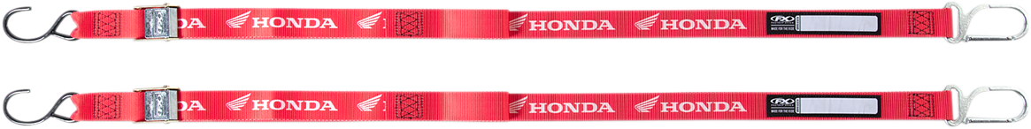 FACTORY EFFEX 22-45380 Tie-Downs - Red - Honda | Off-Road