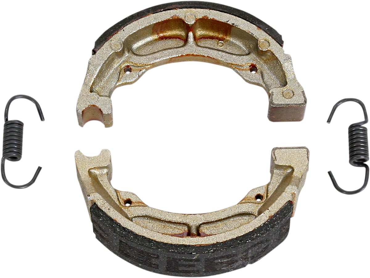 EBC Carbon X Organic Base Brake Shoes - 613 (Suzuki JR50 / Kawasaki KDX50 1978–2006)