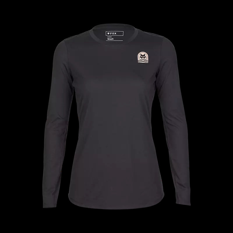 Fox Racing - Womens Ranger Dr Ls Jersey - Blk - S