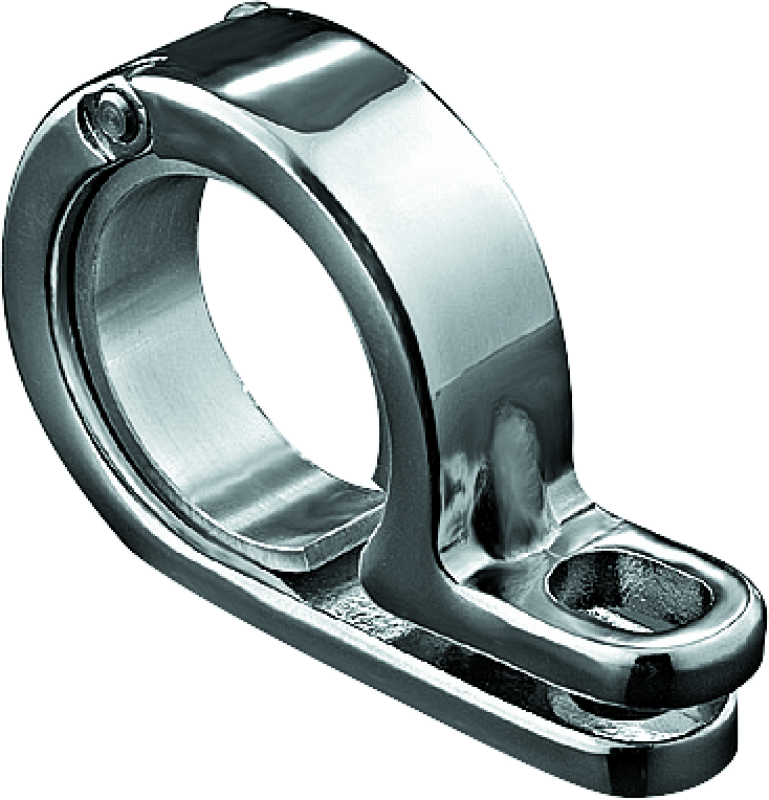 Kuryakyn P-Clamp 1-1/2in - 1-5/8in P-Clamp Chrome - Cycle City Outdoors