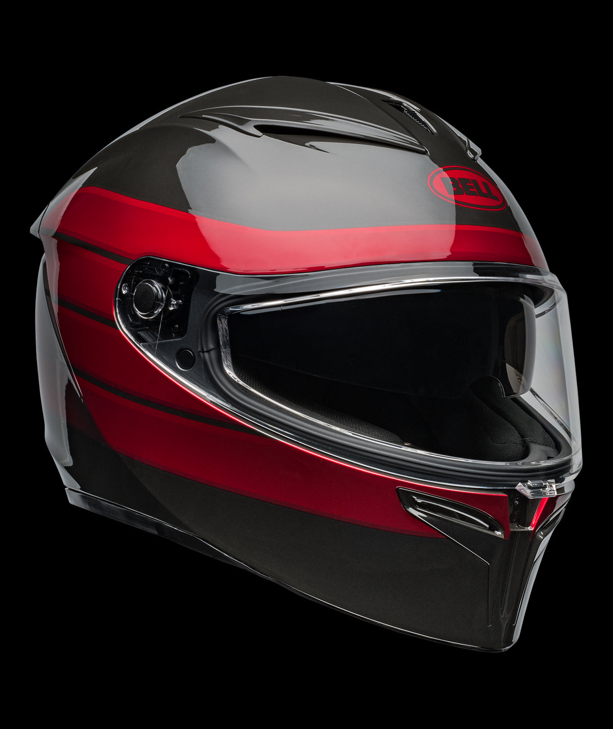 Bell - Lithium MIPS - Charcoal/Red Neo