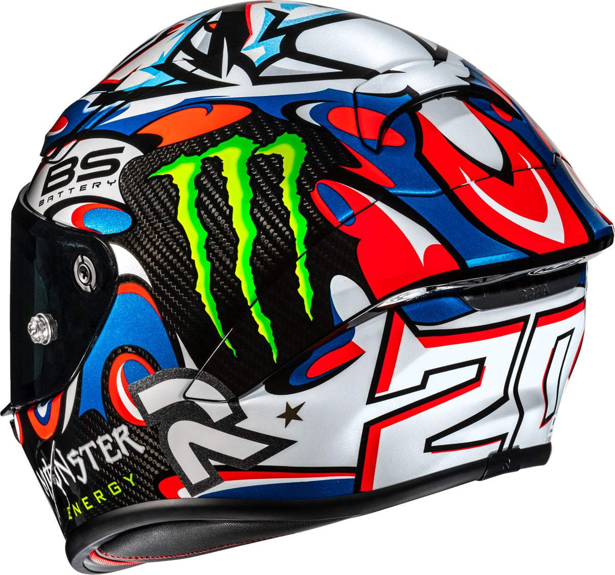 HJC RPHA 1N V2 Carbon Helmet - Quartararo Le Mans III