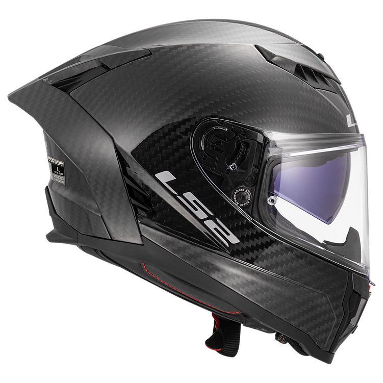 LS2 Dragon Gloss Solid Matte Carbon