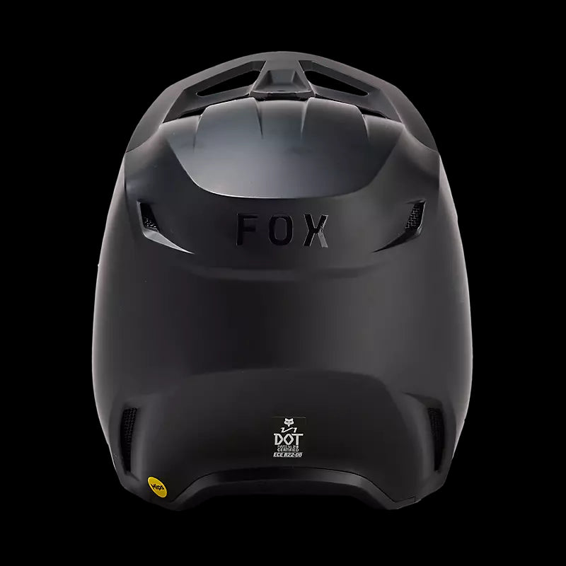 Fox Racing - V1 Solid Helmet - Matte Black - L (open box)