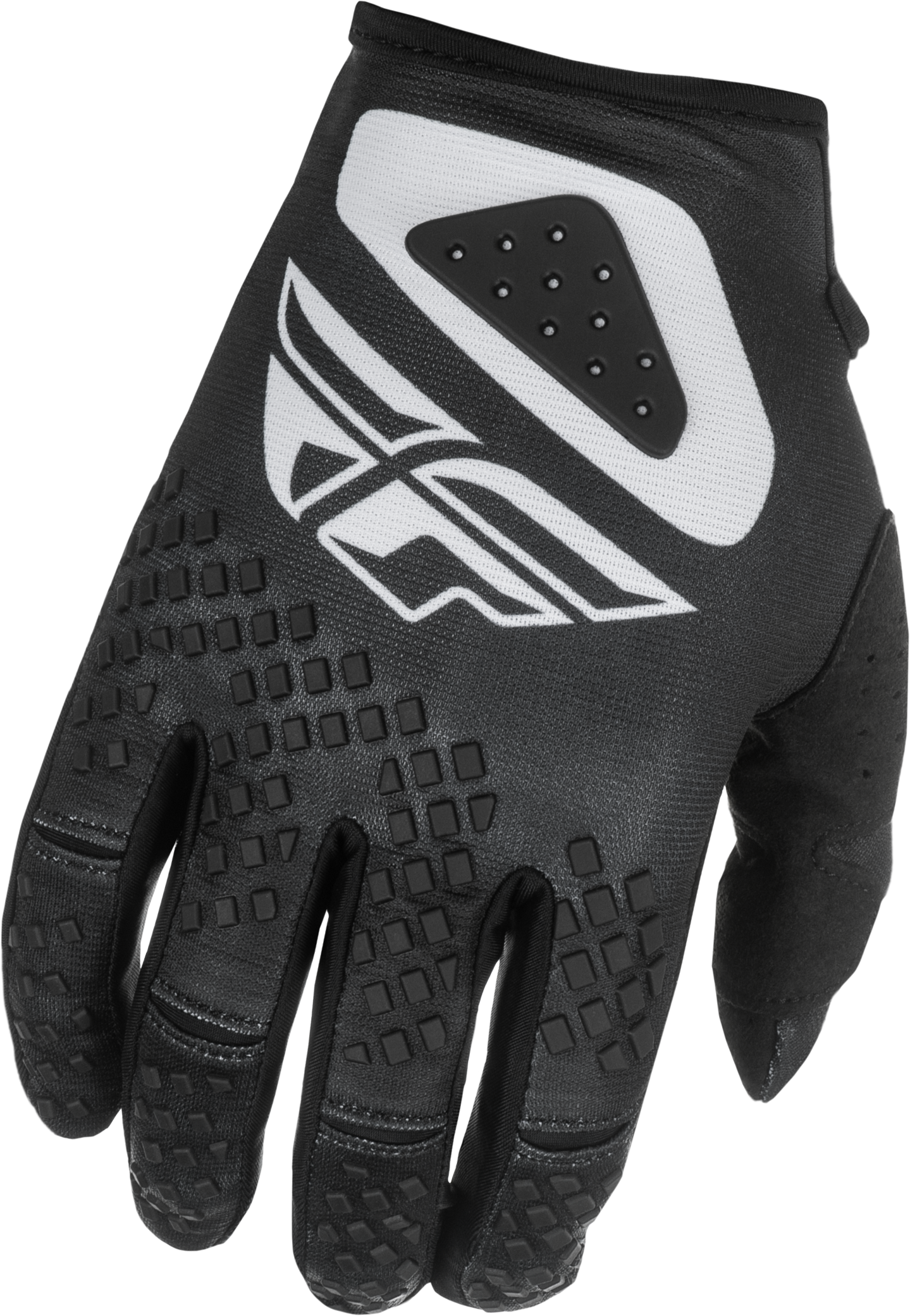 Youth Kinetic Sym Gloves Black/White Ym - Cycle City Outdoors