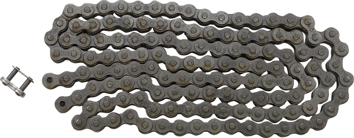 JT CHAINS JTC420HDR132SL 420 HDR - Heavy Duty Drive Chain - Steel - 132 Links | Adventure/Off-Road