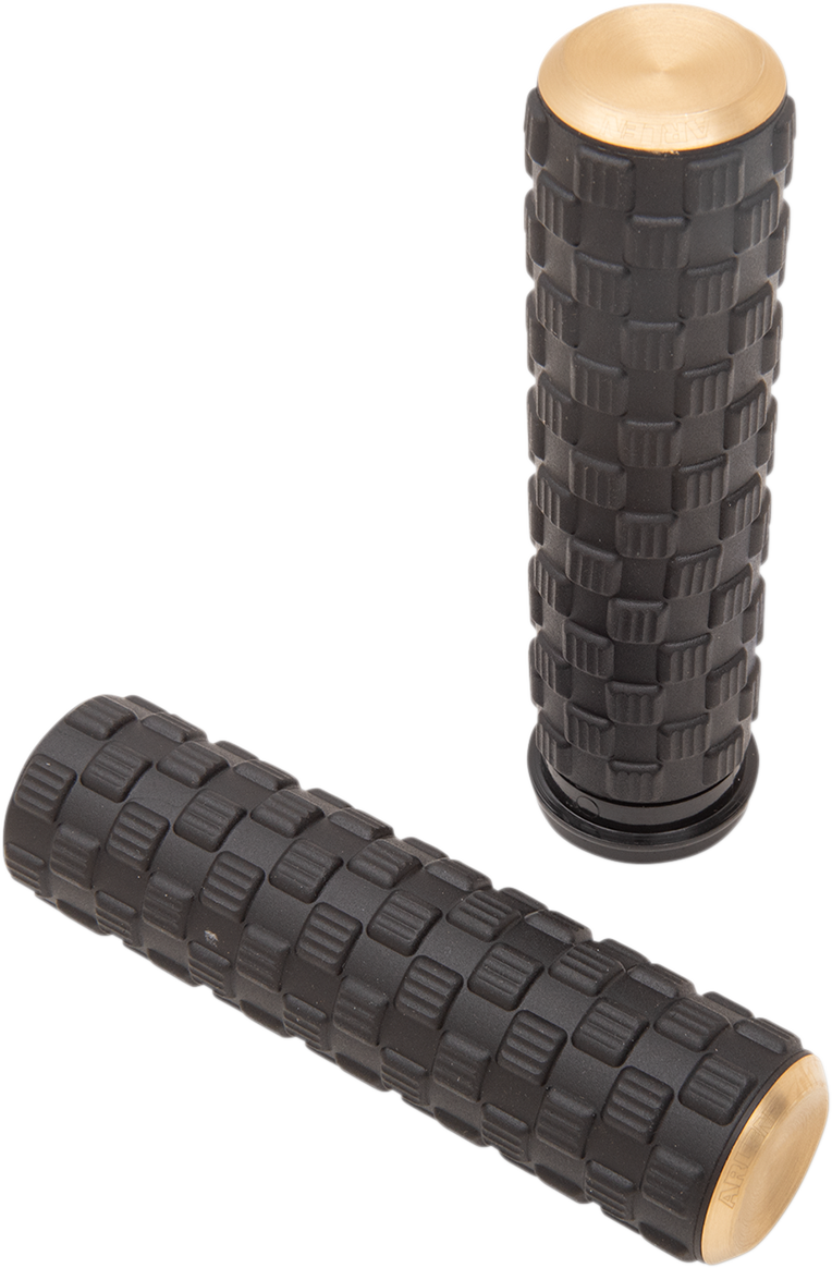 ARLEN NESS Air Trax Grips - TBW - Brass 07-355