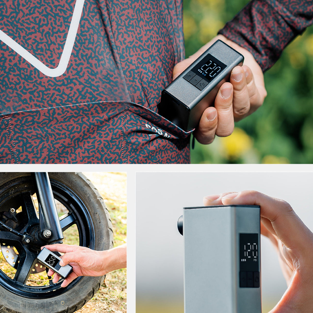 BiKase - Nano 2.0 E Pump - Portable Electric Inflator