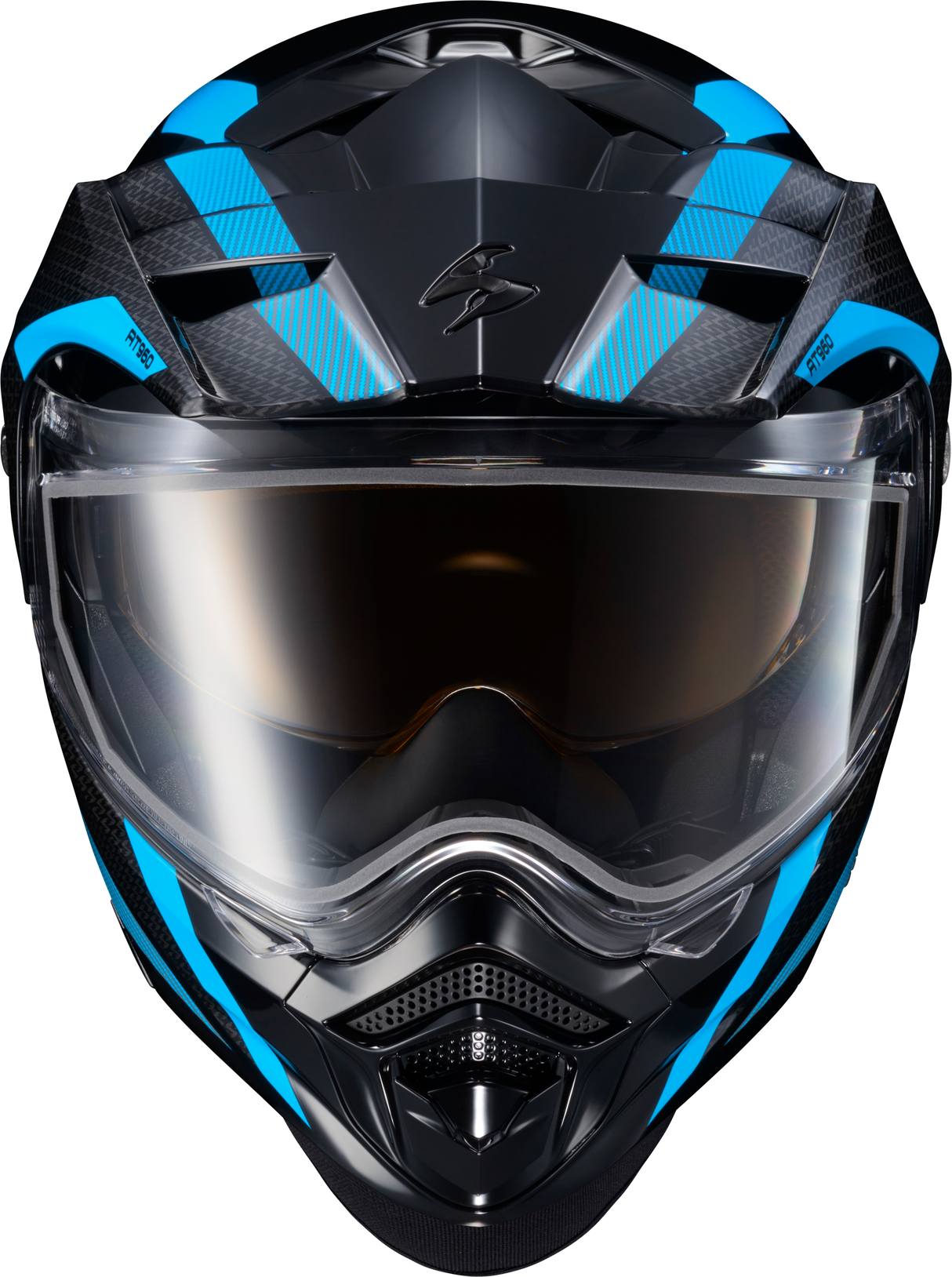 Exo At960 Cold Weather Helmet Hicks Light Blue Md (Electric)