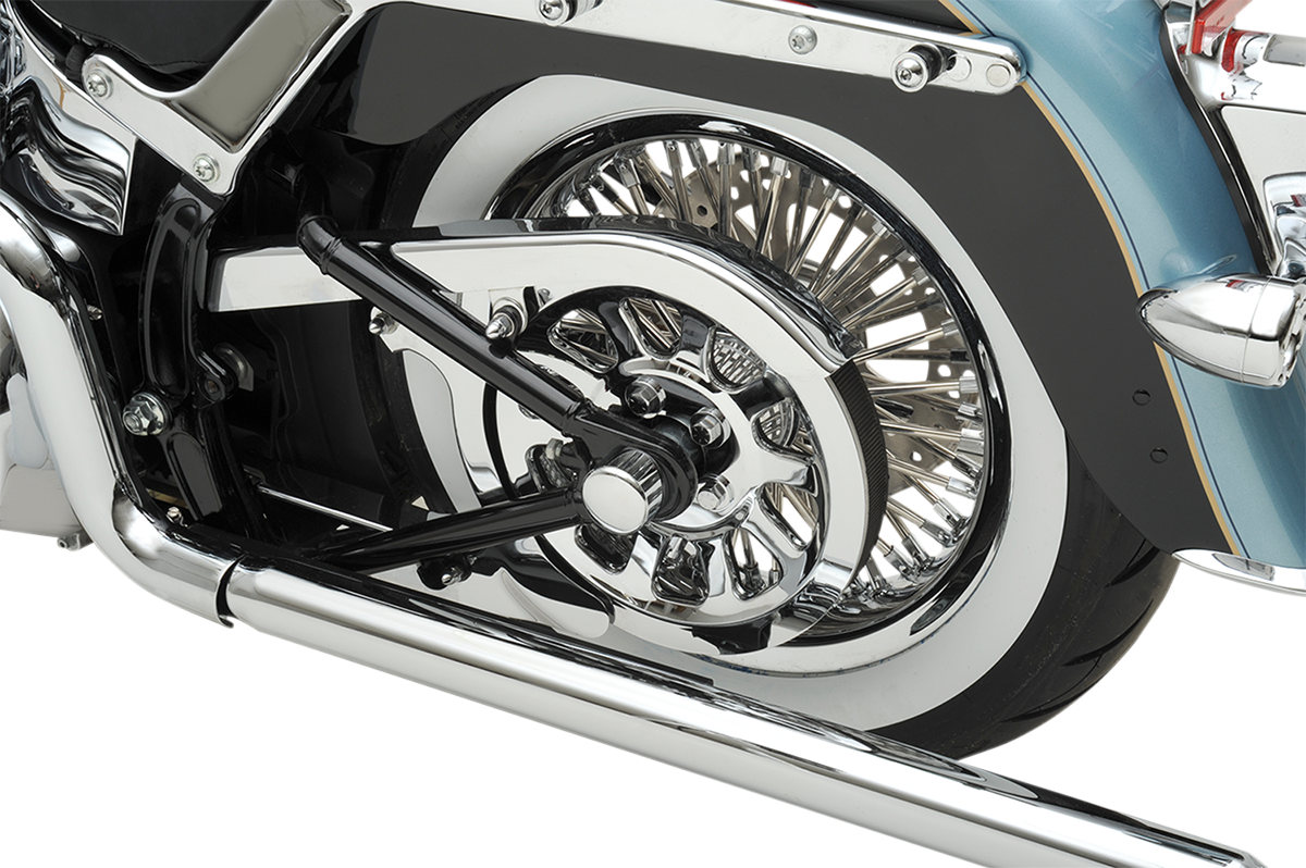 DRAG SPECIALTIES Chrome Rear Pulley - 66 Tooth 191312
