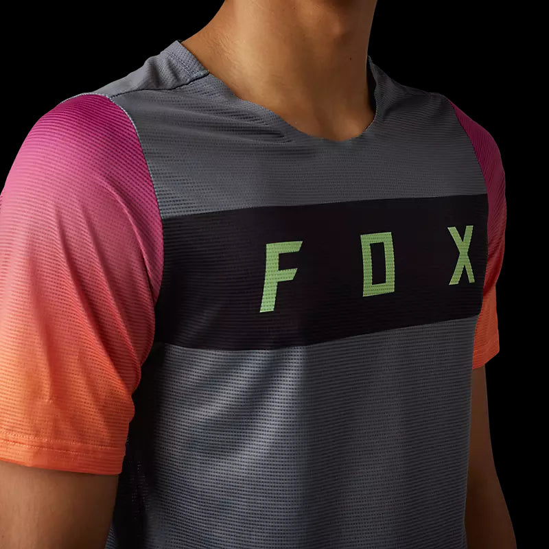 Fox Racing - Flexair Arcadia SS Jersey - Pewter - M