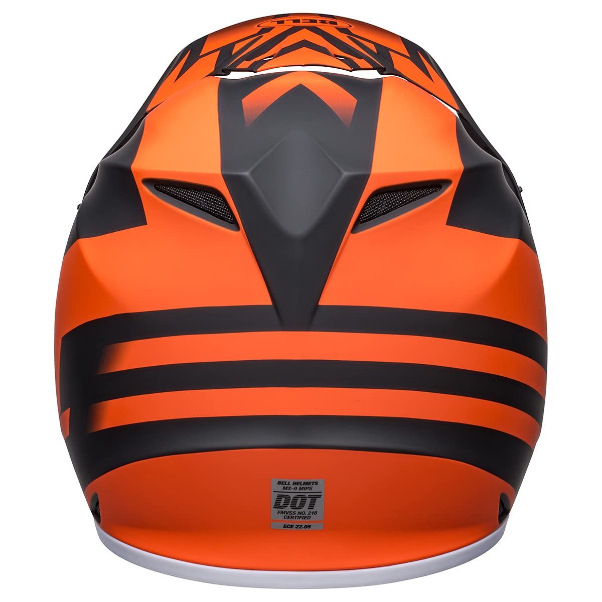 Bell - MX-9 Off-Road Helmet - Disrupt - Black/Orange - S (Open Box)