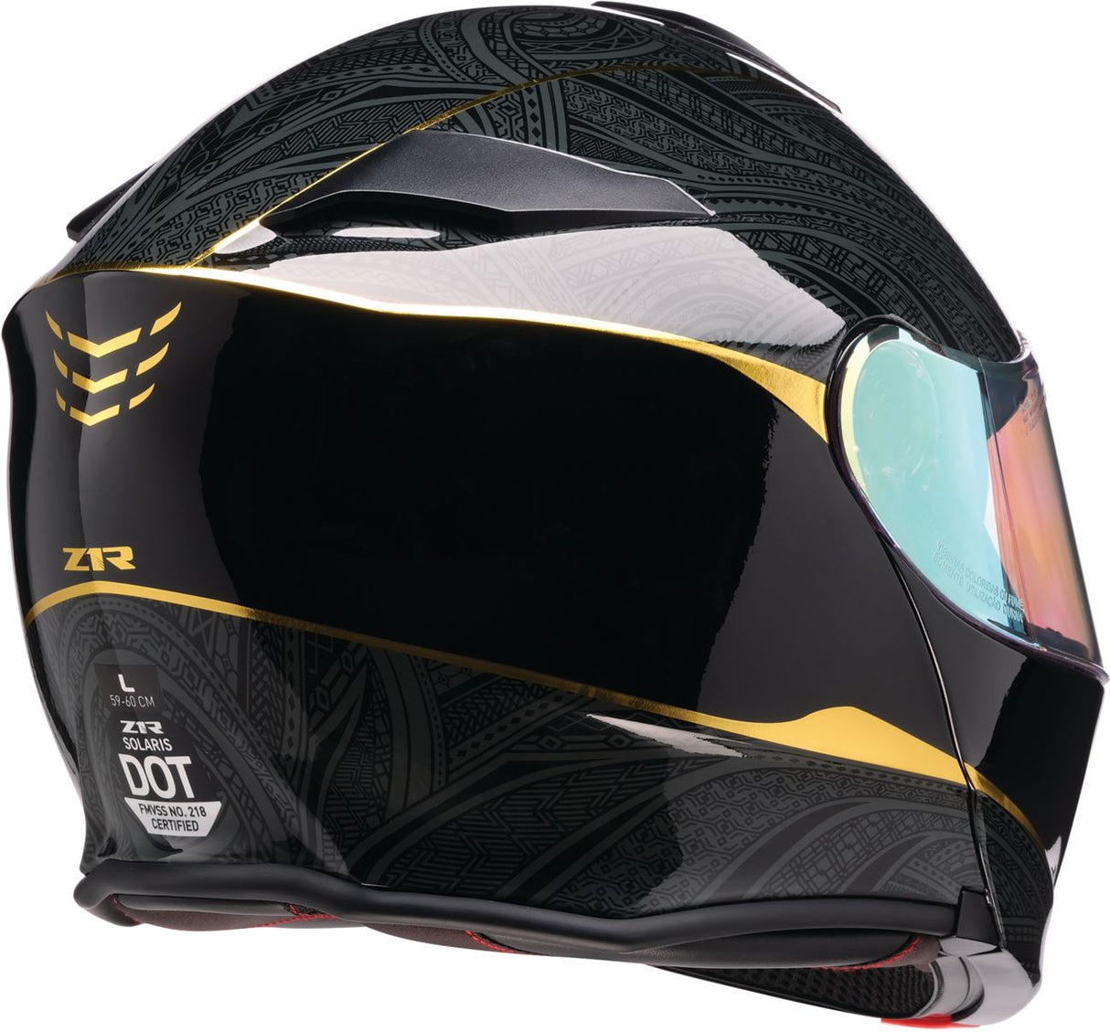 Z1R Solaris 2.0 Helmet - Notorious - Black