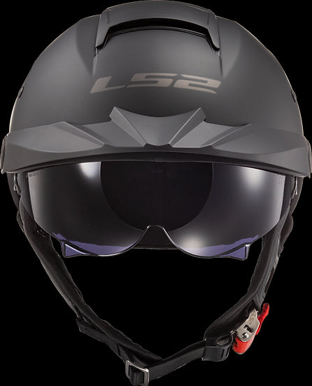 LS2 - Rebellion Half Helmet - Matte Black