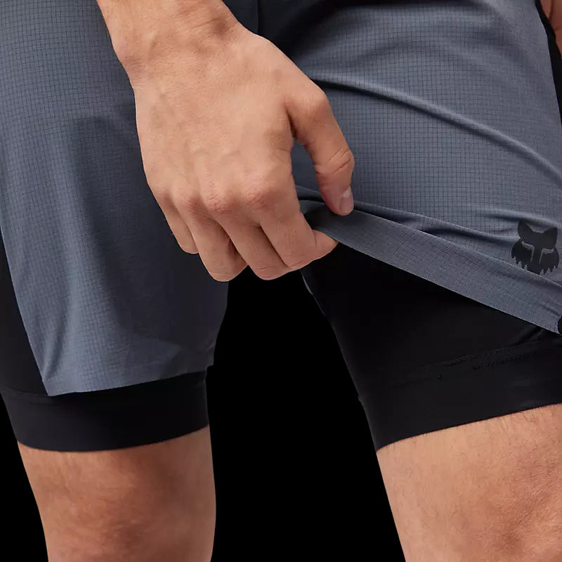 Fox Racing - Flexair Ascent Cargo Bib Short - Graphite - M