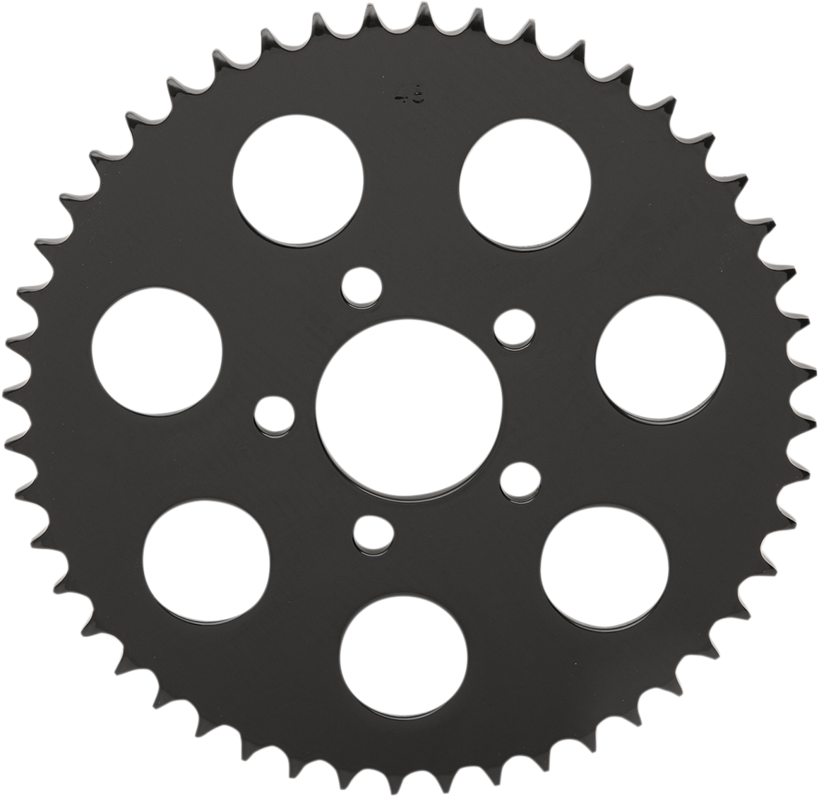 DRAG SPECIALTIES Rear Sprocket - Flat - Gloss Black - 48 Tooth - Big Twin 16421EB