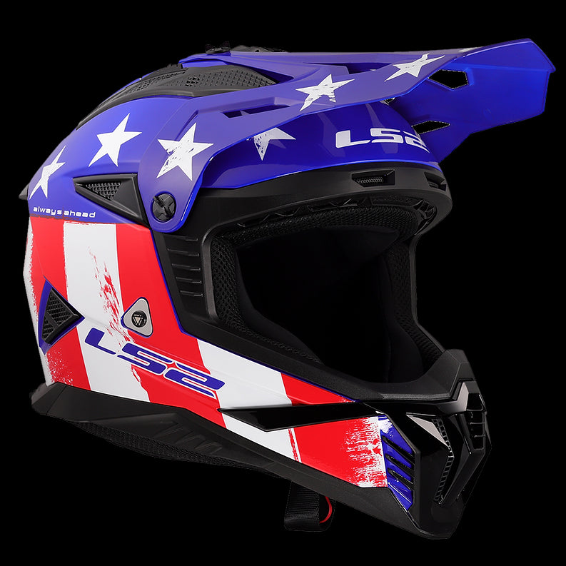 LS2 - Gate II Battle Scar Motocross Helmet