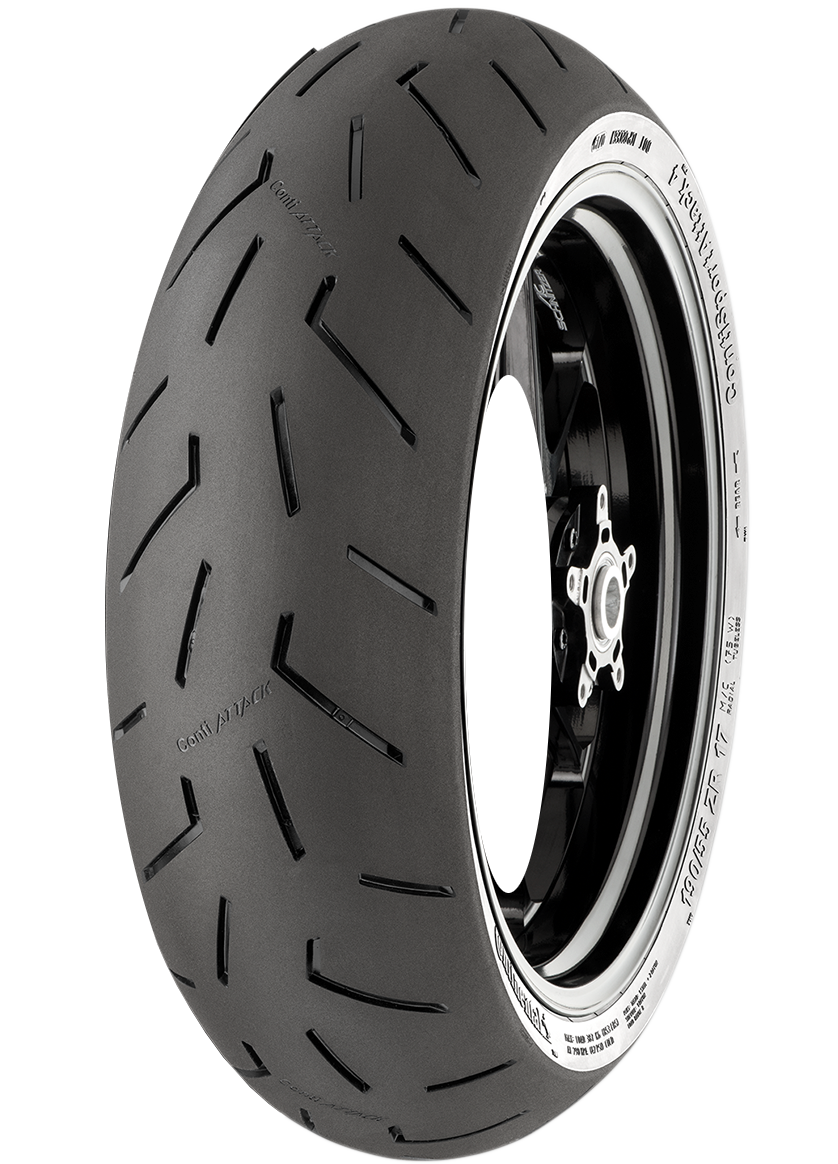 CONTINENTAL Tire - ContiSportAttack 4 - Rear - 180/55ZR17 - (73W) 02446030000
