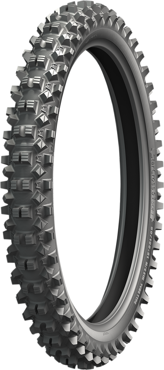 MICHELIN Tire - StarCross 5 Soft - Front - 70/100-17 - 40M 80173 - Cycle City Outdoors