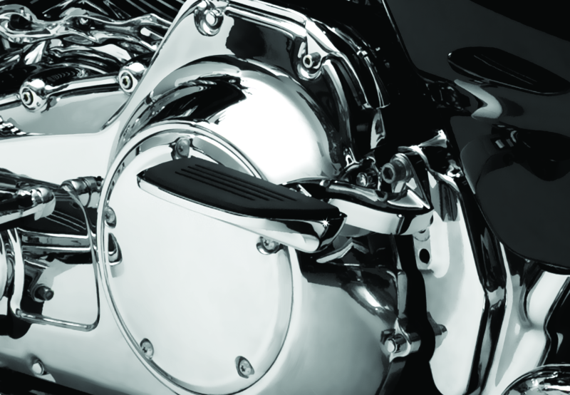 Kuryakyn Premium Mini Board With Male Mount Adapter Chrome - Cycle City Outdoors