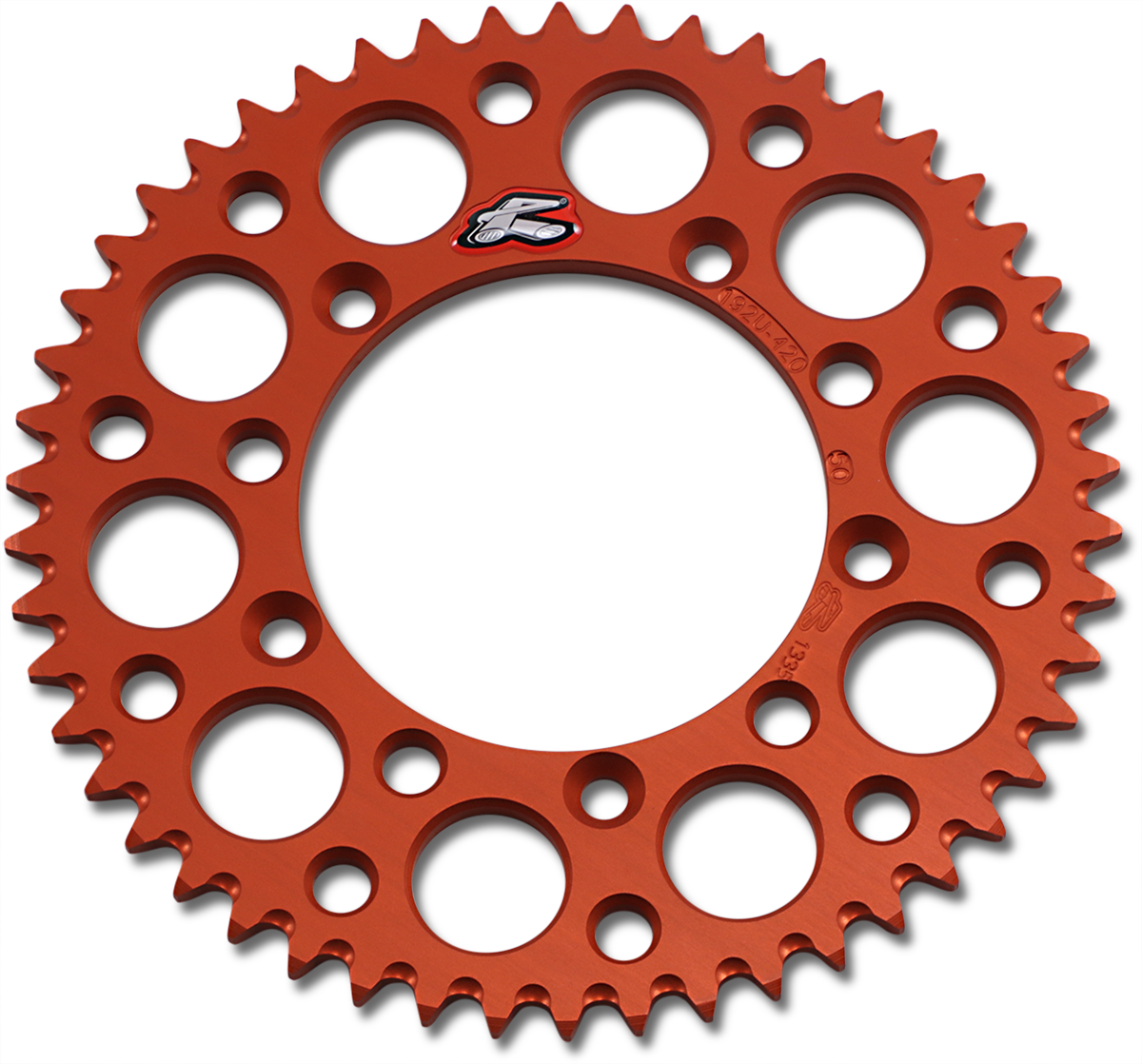 RENTHAL Sprocket - Orange - 50 Tooth 192U-420-50GPOR - Cycle City Outdoors