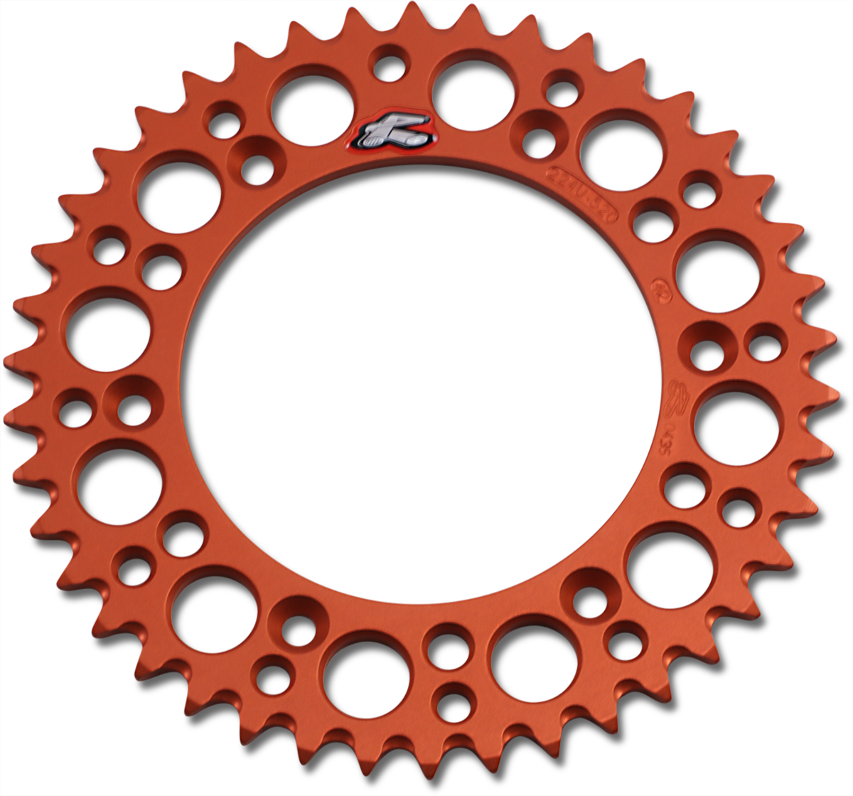 RENTHAL Sprocket - Orange - 42 Tooth 224U-520-42GPOR - Cycle City Outdoors