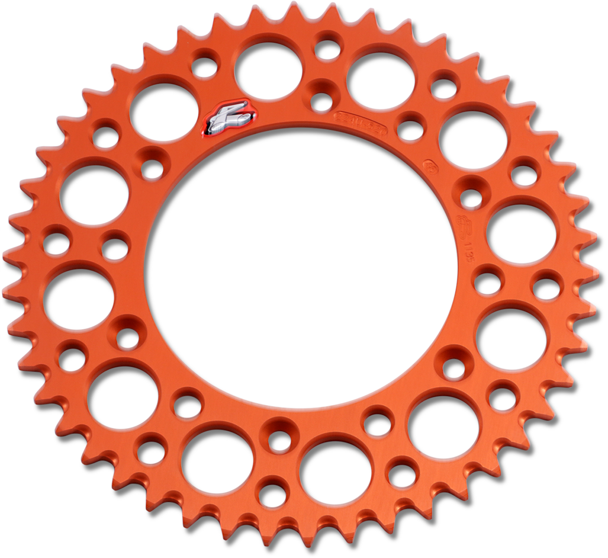 RENTHAL Sprocket - Orange - 46 Tooth 224U-520-46GPOR - Cycle City Outdoors