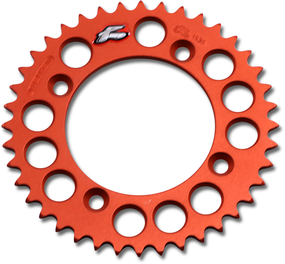 RENTHAL Rear Sprocket - Orange - 40 Tooth 491--415-40P-OR - Cycle City Outdoors