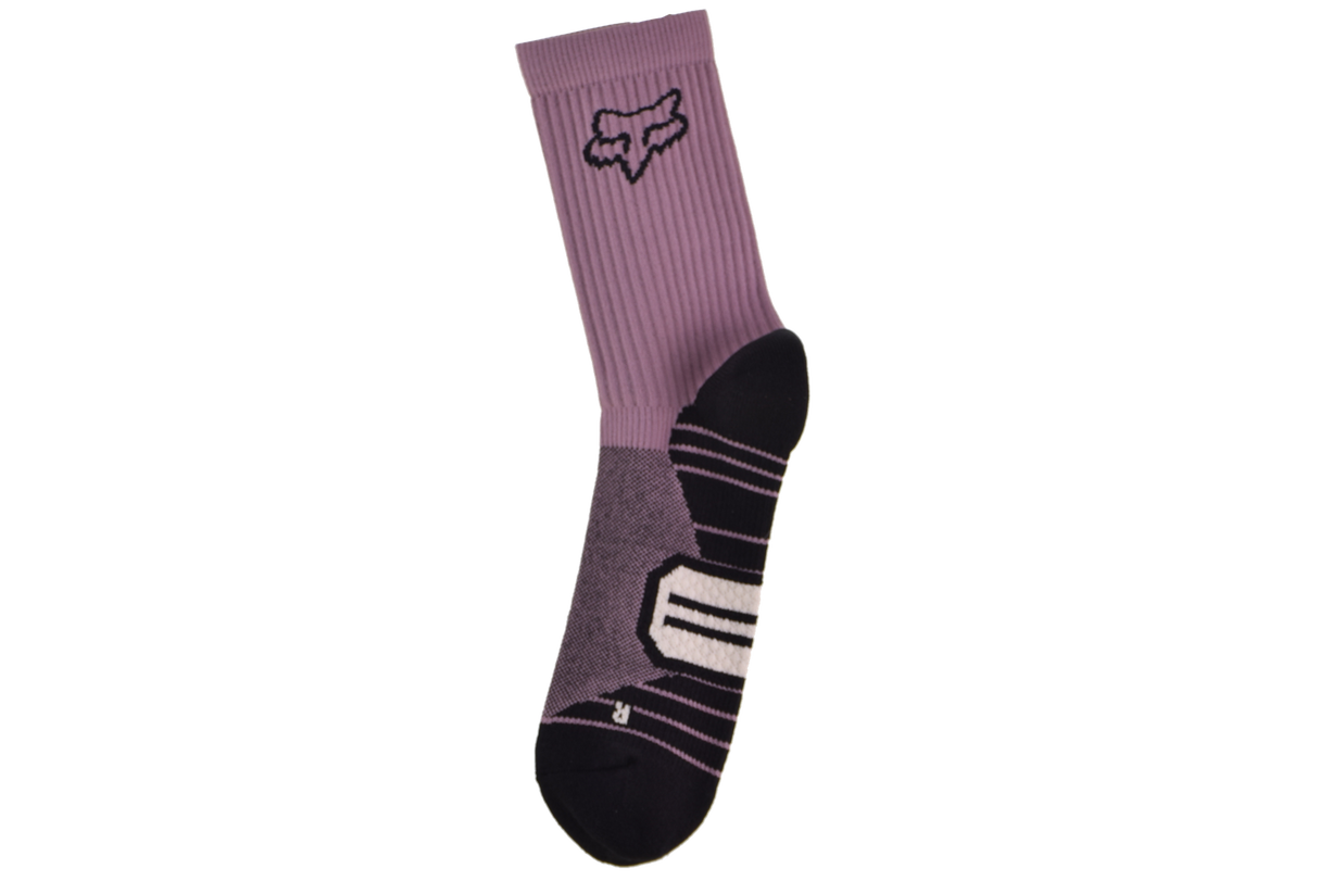 Fox Racing - 6" Ranger Cushion Sock - Plum Perfect - S/M