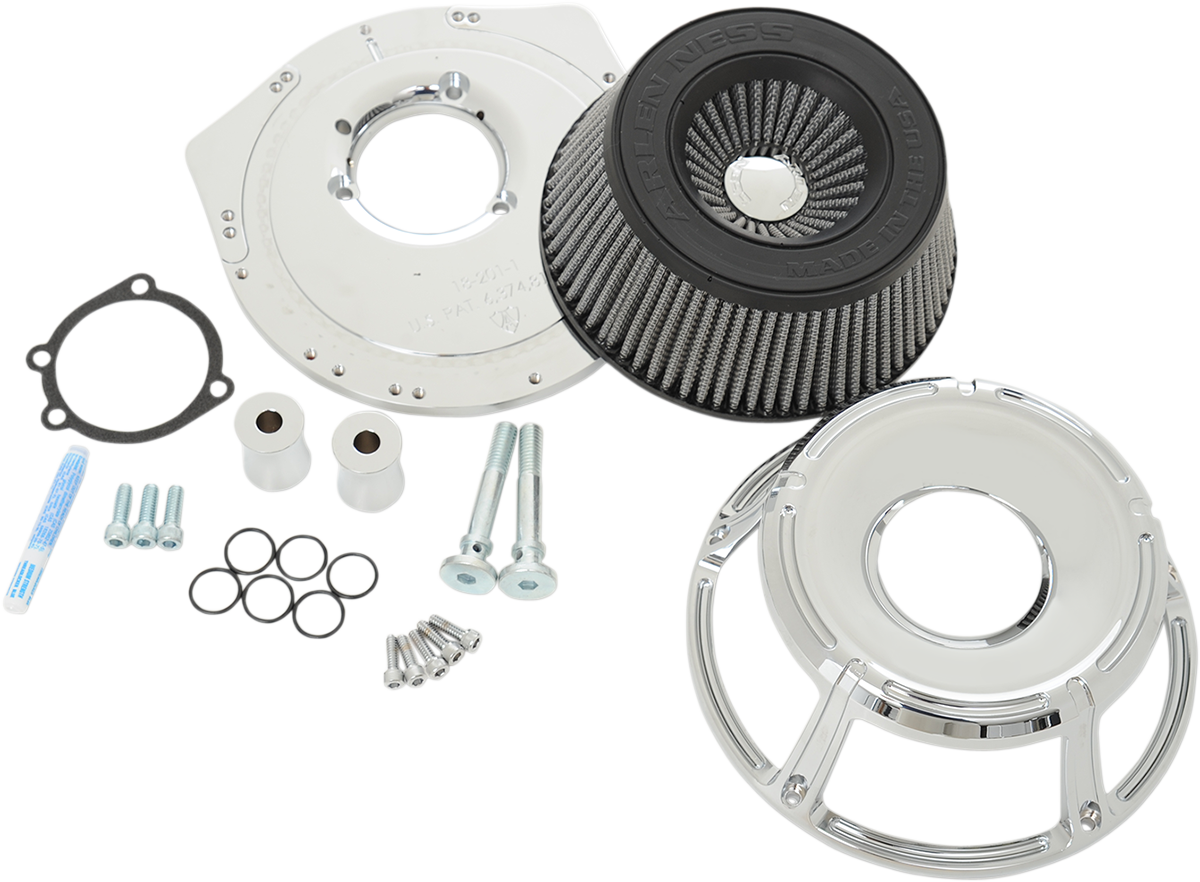 ARLEN NESS Inverted Series Air Cleaner Kit - Chrome 18-922