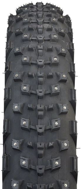 45NRTH Dillinger 4 Studded Fat Bike Tire - 27.5x4.0 | 168 Carbide Steel Studs | Tubeless