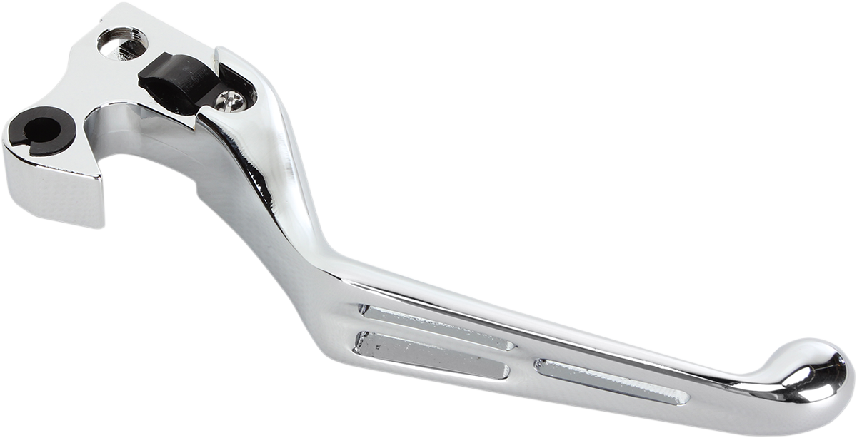 DRAG SPECIALTIES 0613-0946 Slotted Wide Blade Replacement Clutch Lever - Chrome | Street